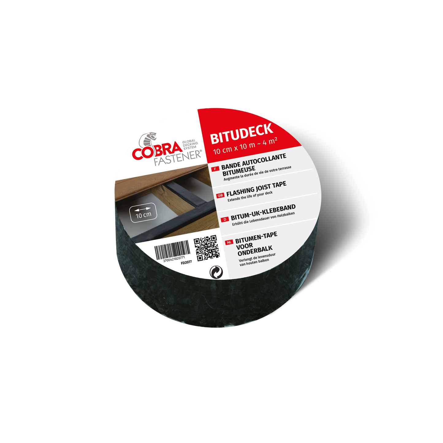 Bitudeck 10 cm x 10 m