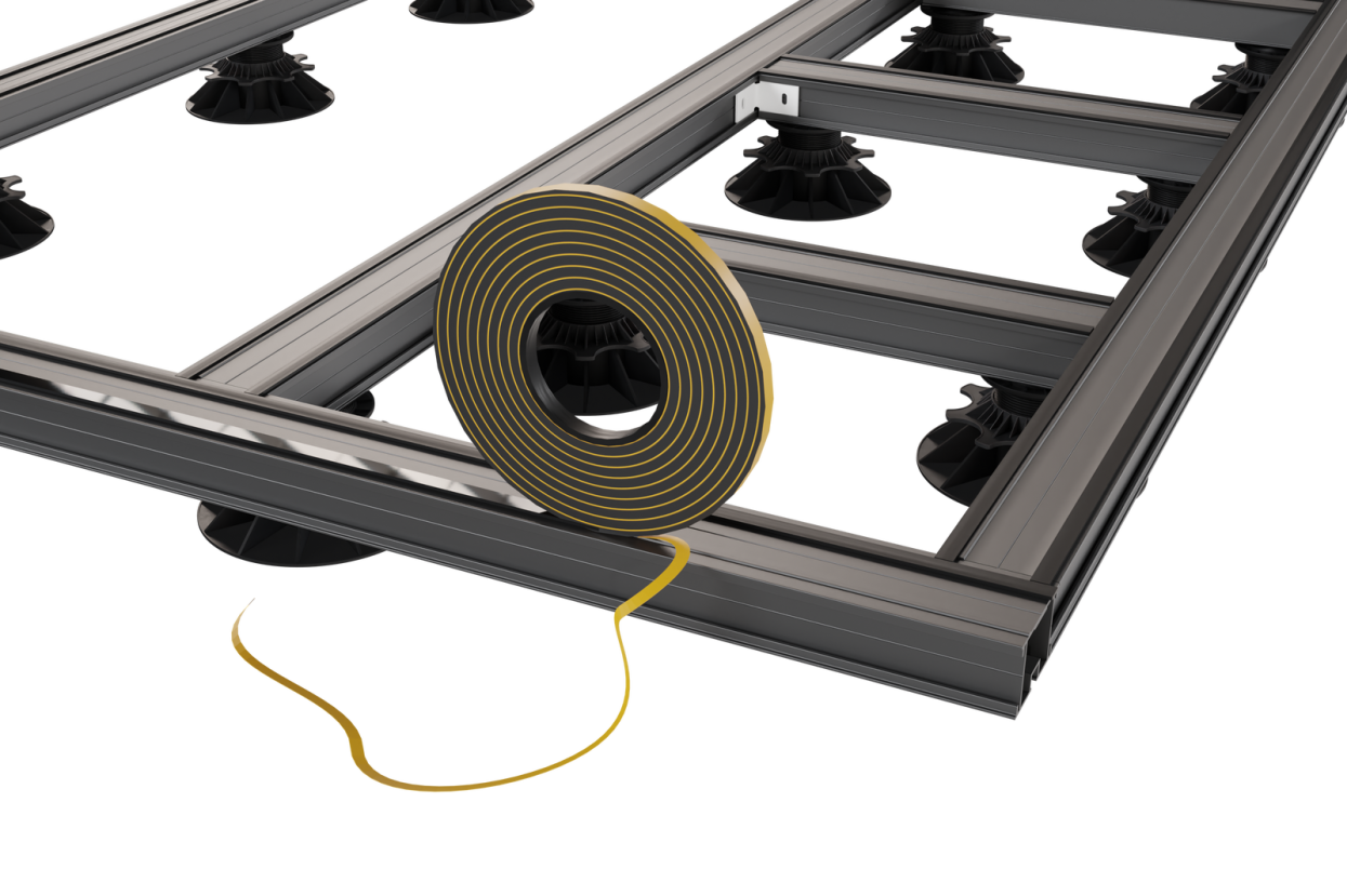 Zelfklevende EPDM-strip 5x10mm (20m)