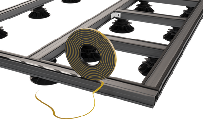 Zelfklevende EPDM-strip 5x10mm (20m)