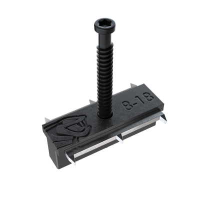 Vis hybride inox 8-18 mm pour lambourde aluminium et lame composite