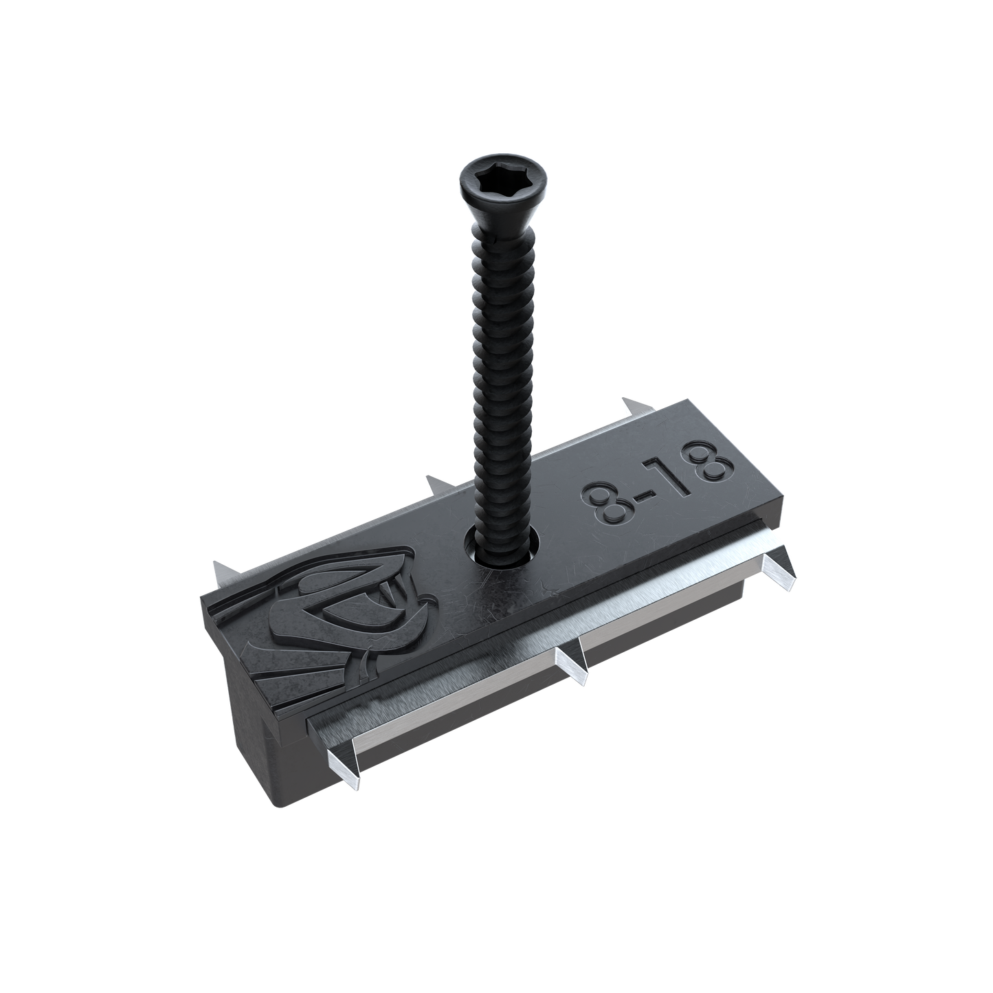 Vis hybride inox pour lambourde aluminium et lame composite - Gamme Hybrid